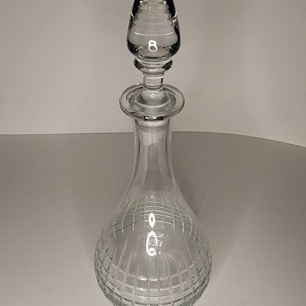 Vintage Cut Crystal Decanter